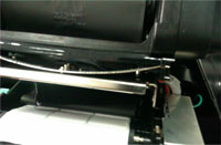 TSC TTP-244標簽打印機打印多列標簽時，右側(cè)很淡，怎么回事？